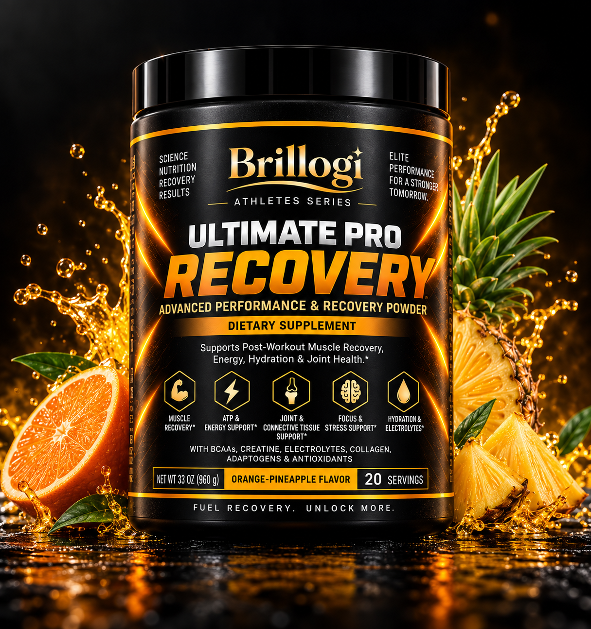 Ultimate Pro Recovery — Orange-Pineapple