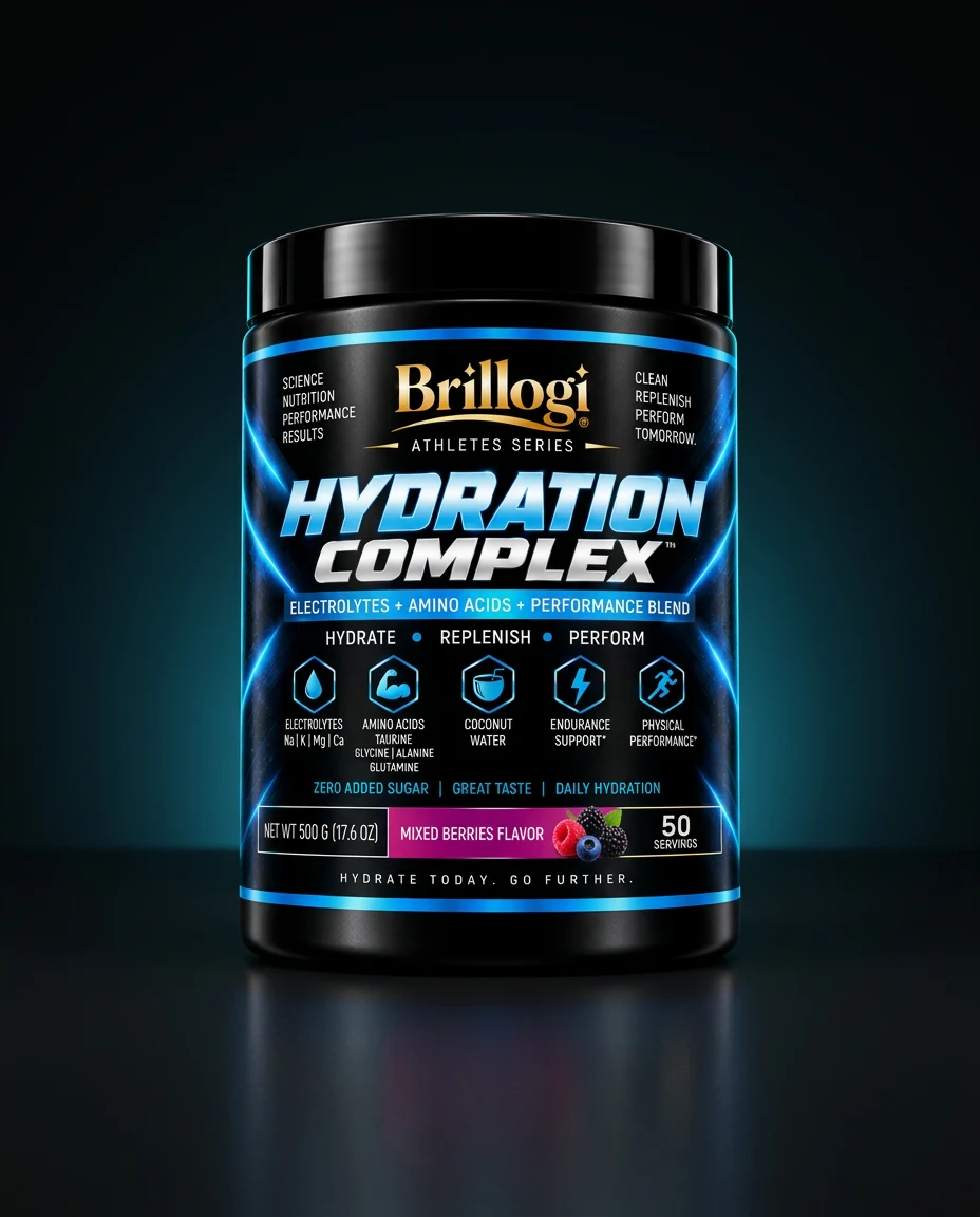 BRILLOGI Hydration Complex studio render